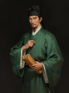 趙欽の肖像