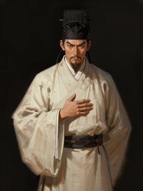 邵疇の肖像