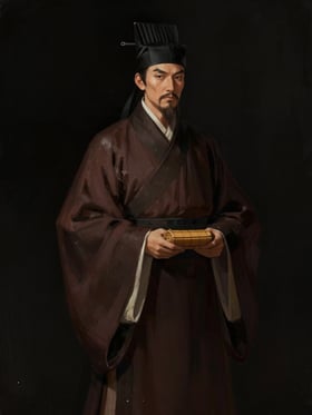 鄭崇の肖像