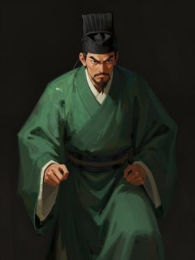 陳勤の肖像