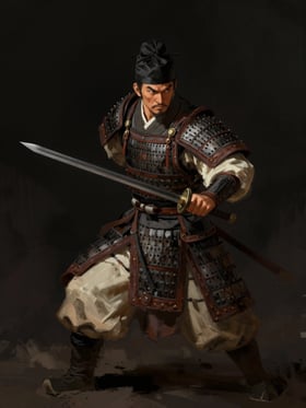 黃射の肖像
