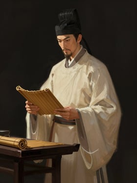 Portrait of Xi Zhong