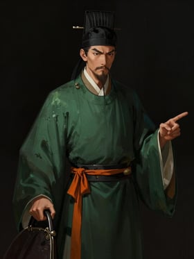 劉茂の肖像