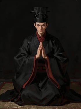劉虔畫像