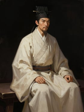 卜靜の肖像