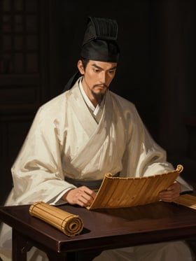 衛文經の肖像
