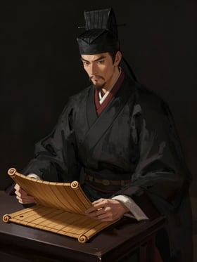 Portrait of Zhou Tiao
