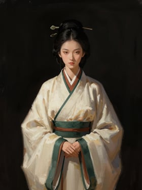 安陽公主の肖像