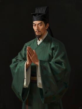 龐統父畫像