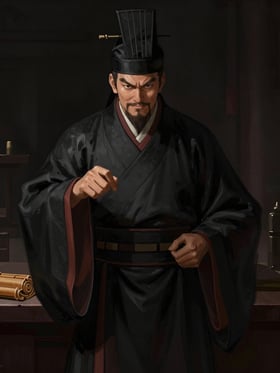張俶の肖像