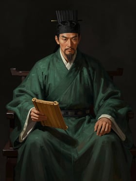 張延の肖像