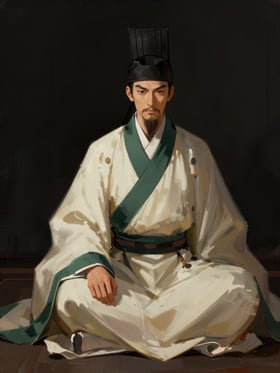 張敦の肖像