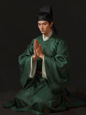張翁歸の肖像