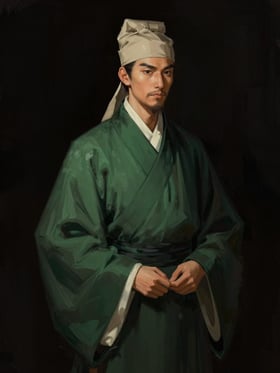 曹啟の肖像