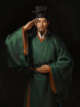 曹悌の肖像