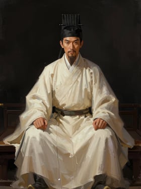 曹敏の肖像