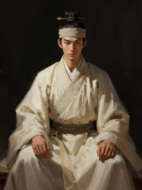 曹棘の肖像
