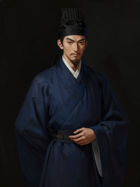 曹潛の肖像