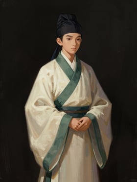 曹穆の肖像