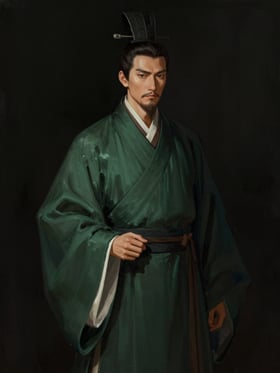 Portrait of Cao Xi