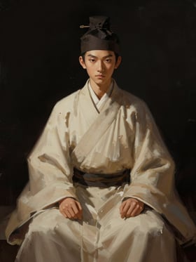 曹鑠の肖像