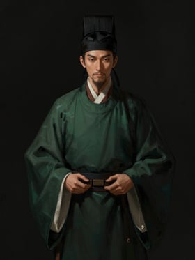 曹闡の肖像