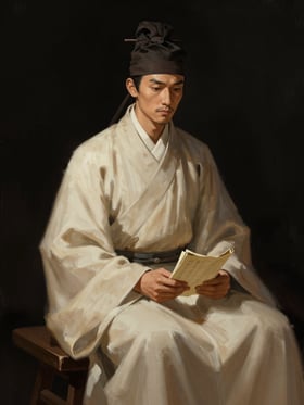 李成の肖像