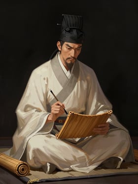 梁廣の肖像