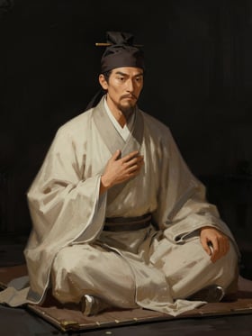 殷登の肖像