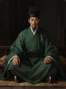 Portrait of Teng Dan
