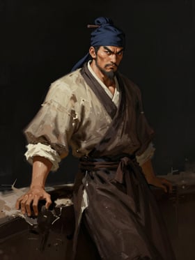 潘臨の肖像