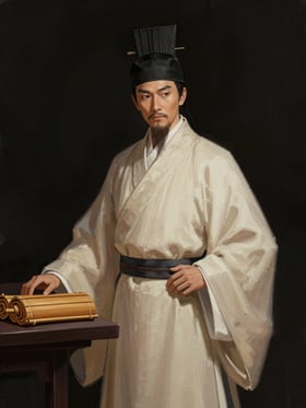 甄儼畫像
