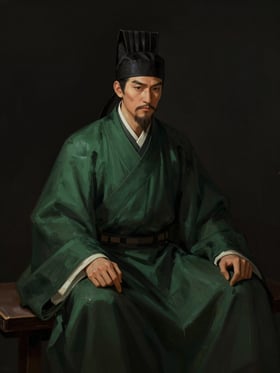 甄逸畫像