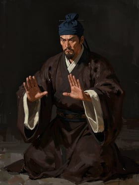 白虎文の肖像