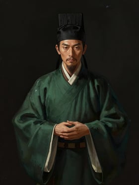 盛暹の肖像