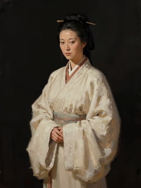 秦夫人の肖像