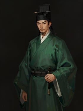 胡纂の肖像