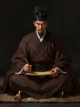 胡母彪の肖像