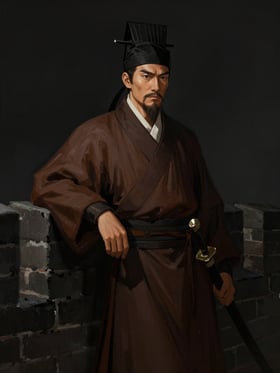 虞忠の肖像