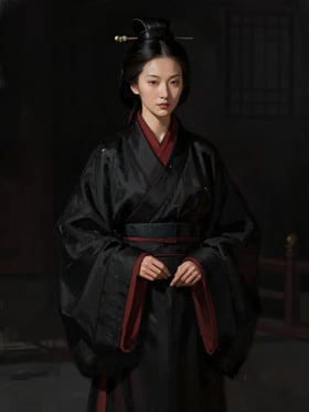 虞氏の肖像