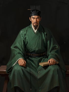 虞聳の肖像