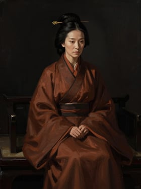袁夫人畫像