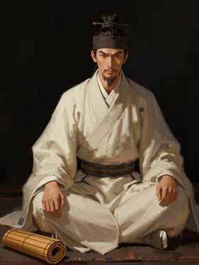 Portrait of Yuan Di