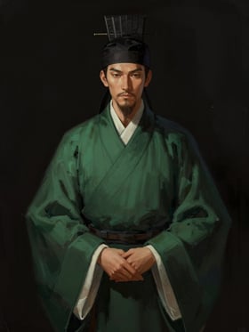 賈訪の肖像