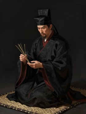 Portrait of Zhao Zheng