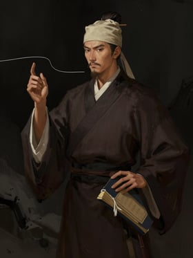 邵緩の肖像