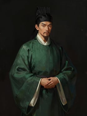 郭詳の肖像