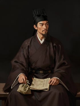 鍾瑜の肖像