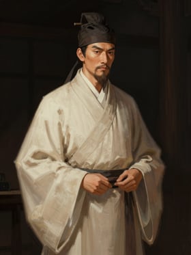 聞人敏の肖像