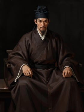 陸尚の肖像